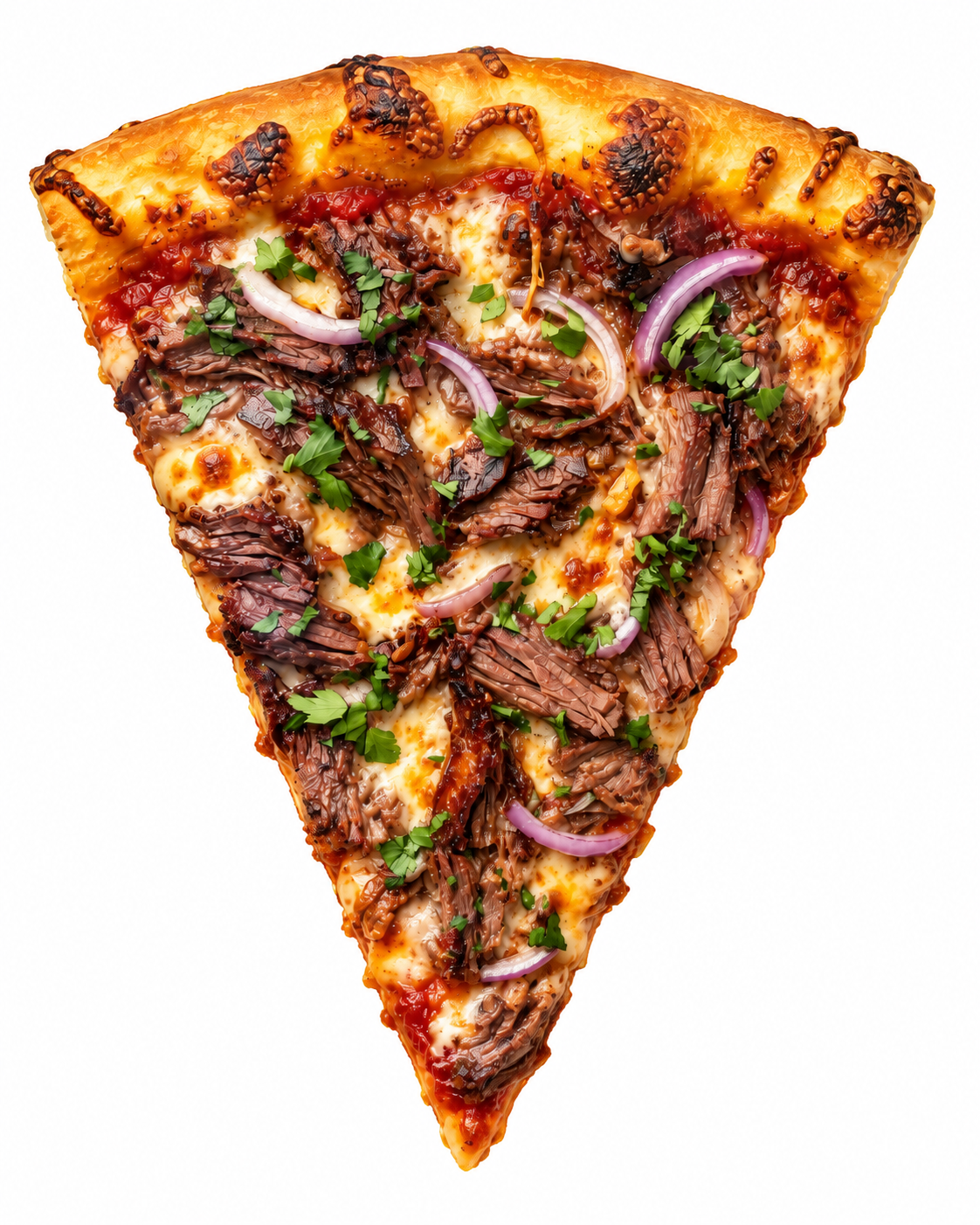 Brisket Pizza Slice