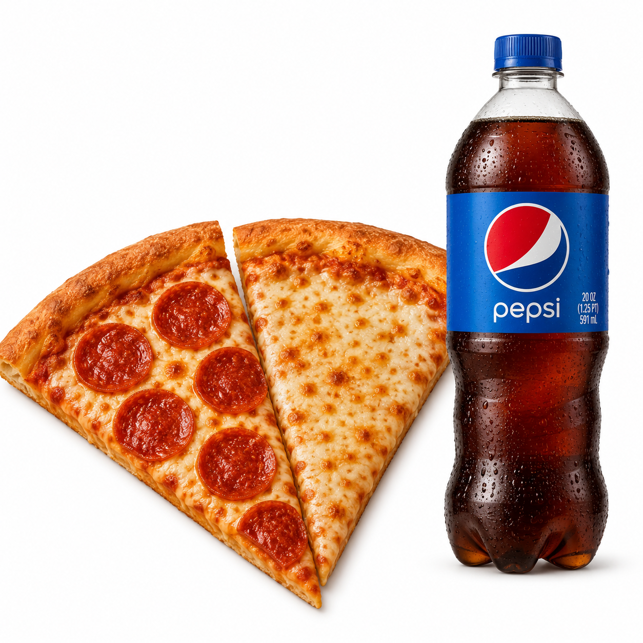 2-Slice + Pepsi