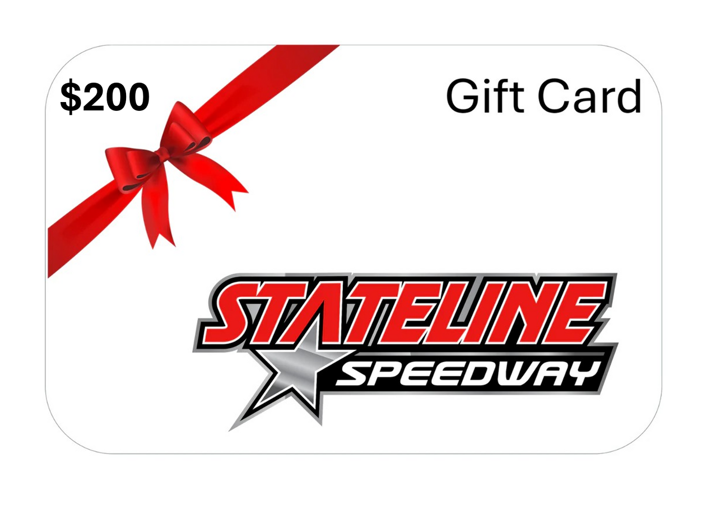 Stateline Speedway Gift Card