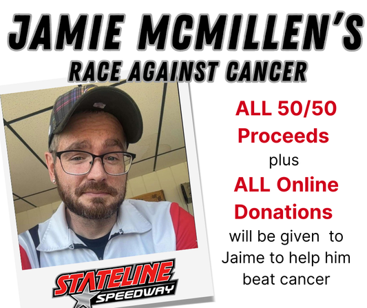 Jamie McMillen "Race Against Cancer" Donation