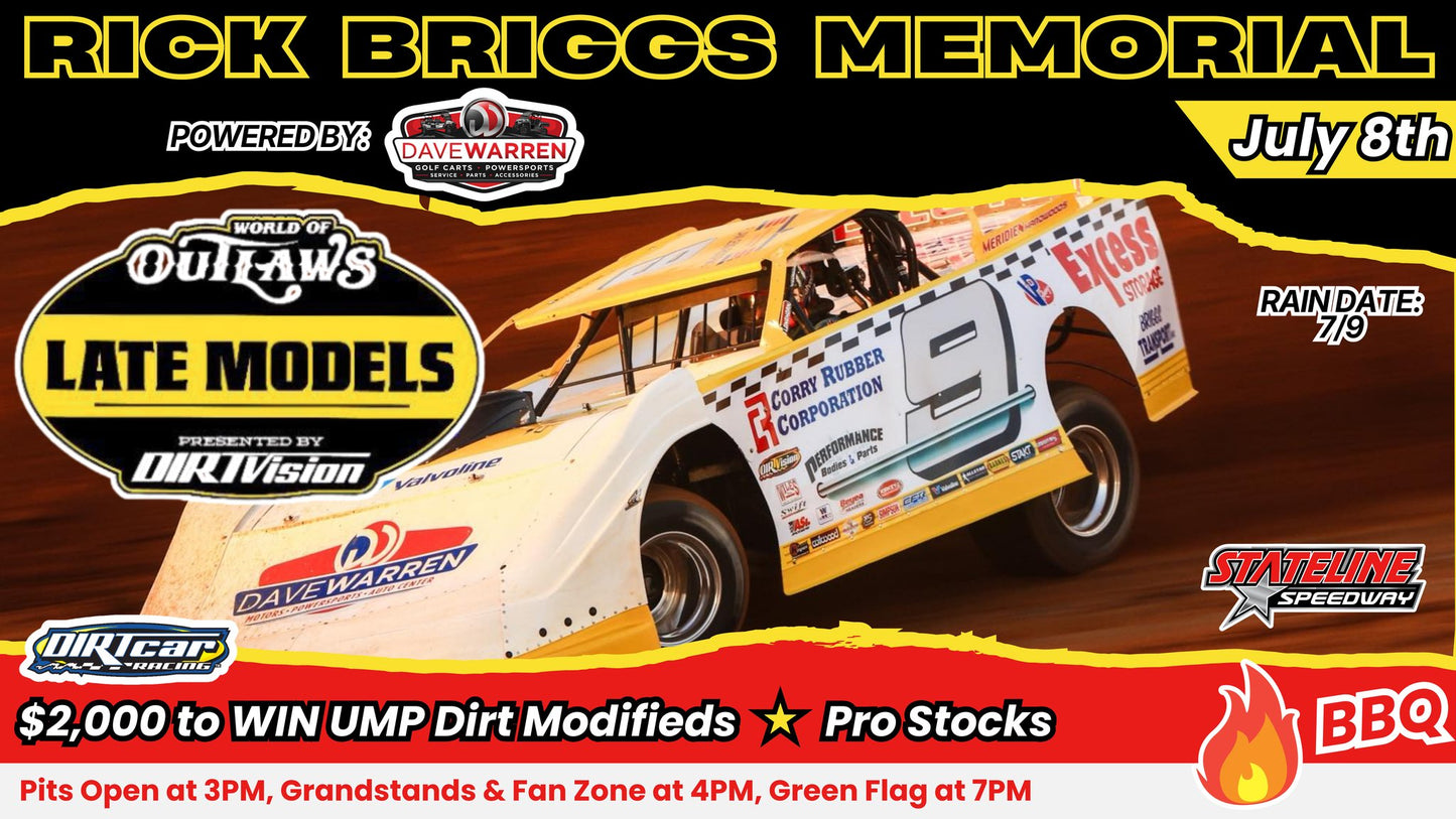 Rick Briggs Memorial - World of Outlaws Late Model Series