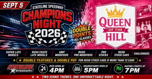 Champions Night & Queen of the Hill - Super 7 Racing