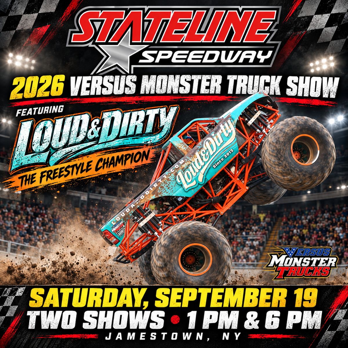 Tops Markets Presents - Versus Monster Trucks - SHOW 1 (1PM)