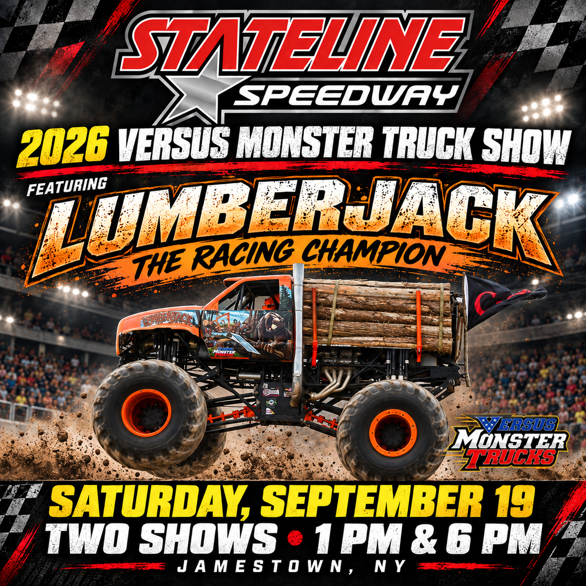 Tops Markets Presents - Versus Monster Trucks - SHOW 1 (1PM)