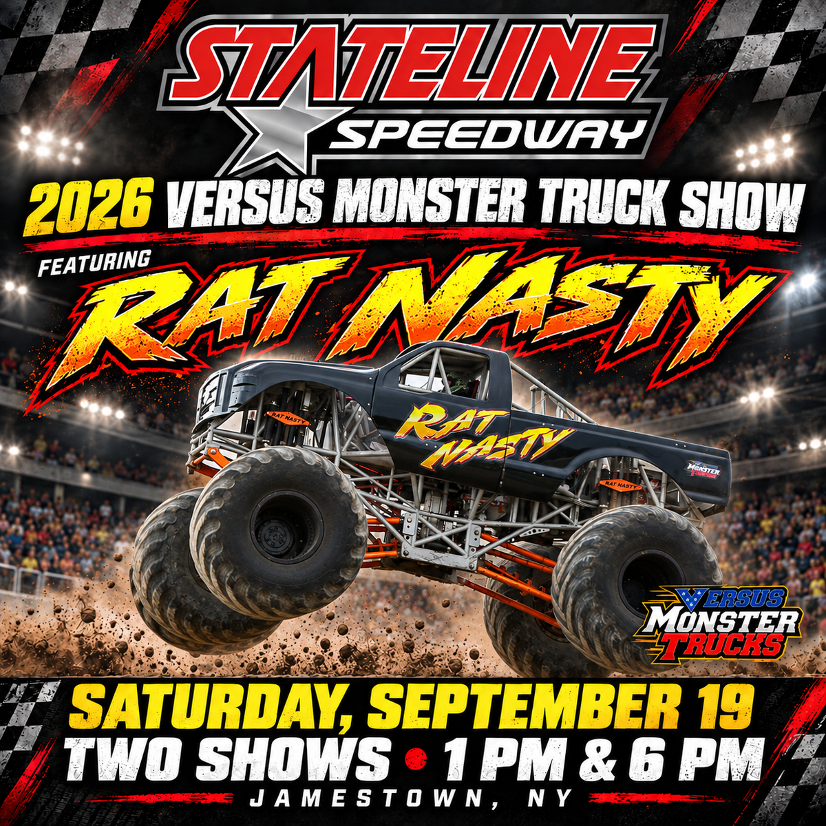 Tops Markets Presents - Versus Monster Trucks - SHOW 1 (1PM)