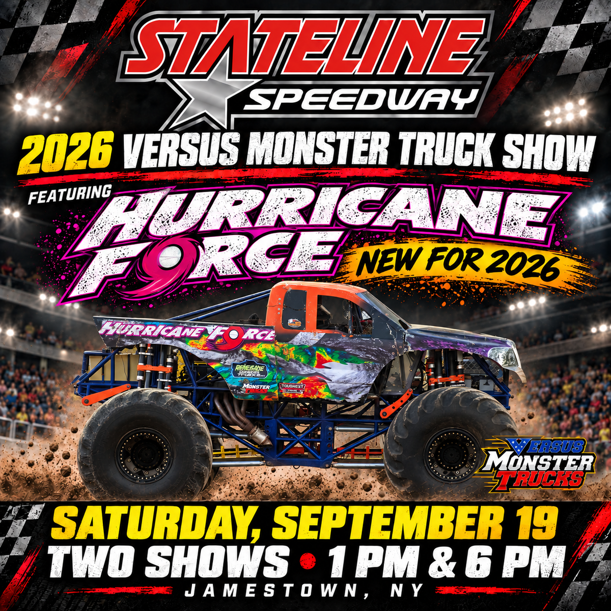 Tops Markets Presents - Versus Monster Trucks - SHOW 1 (1PM)