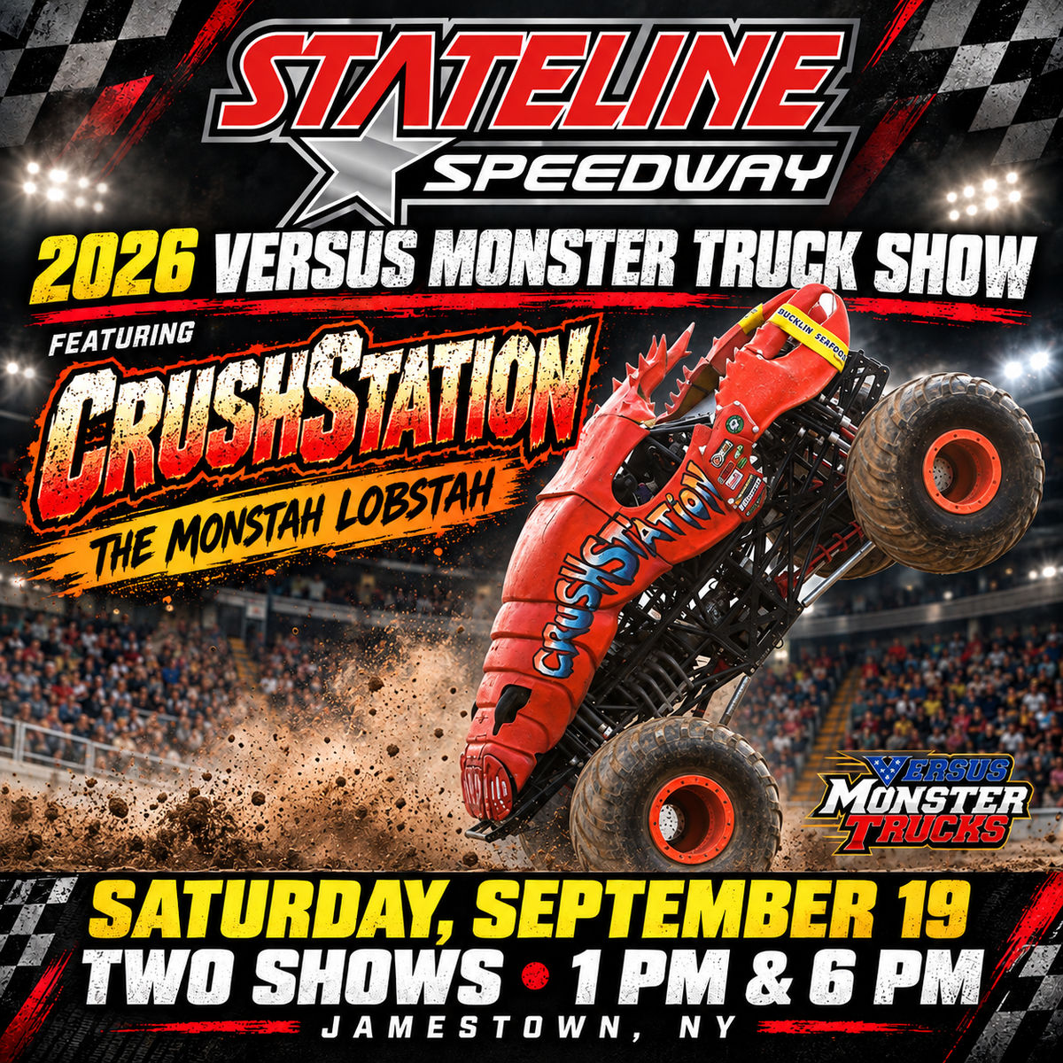 Tops Markets Presents - Versus Monster Trucks - SHOW 1 (1PM)