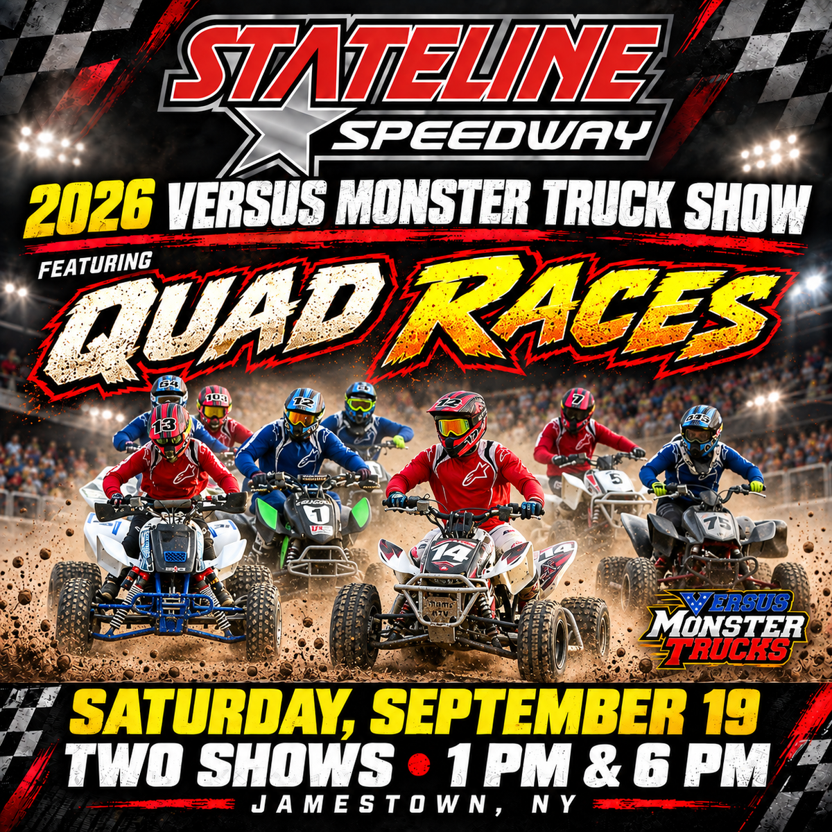 Tops Markets Presents - Versus Monster Trucks - SHOW 1 (1PM)