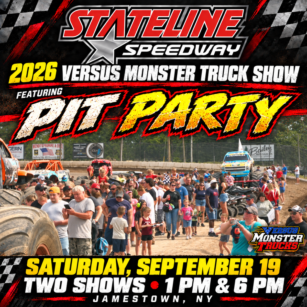 Tops Markets Presents - Versus Monster Trucks - SHOW 1 (1PM)