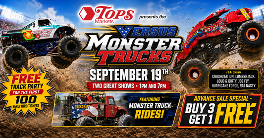 Tops Markets Presents - Versus Monster Trucks - SHOW 1 (1PM)