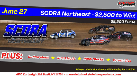 SCDRA Touring Series $2,500 to Win