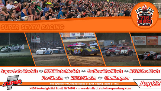 Driver Autograph Night + Super 7 Racing + Best of 716 BBQ Contest