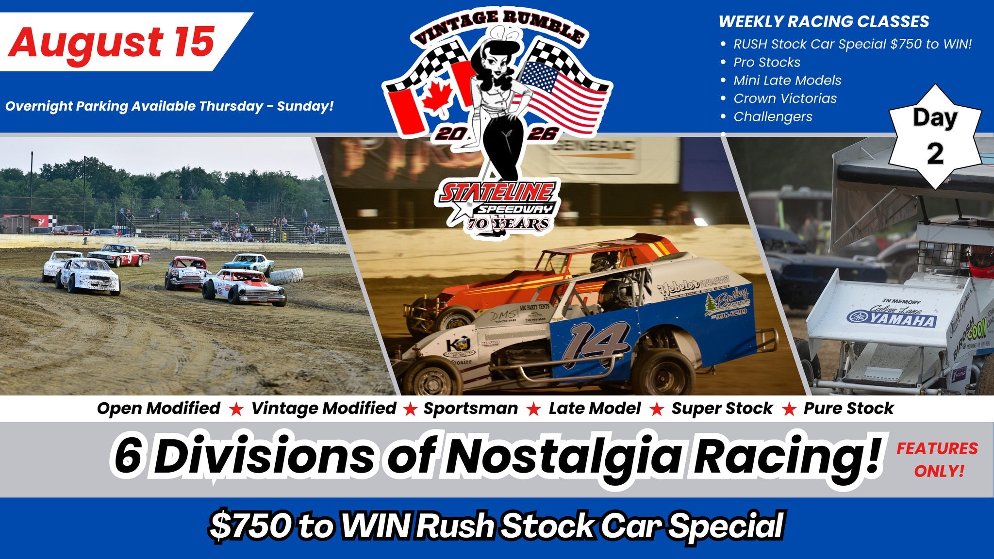 Vintage Rumble Day 2 – Stateline Speedway